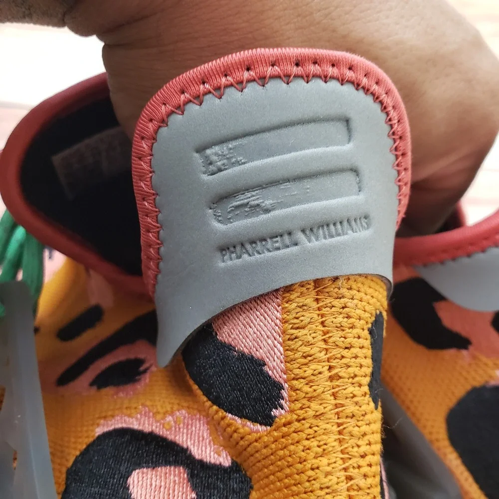 adidas Pharrell Williams‎ Hu NMD Animal Print Mens 13 Orange GZ4439 Z44